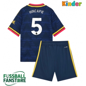 Arsenal Piero Hincapie #5 Replik Auswärtstrikot Kinder 2026-27 Kurzarm (+ Kurze Hosen)